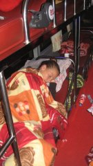 Schlafbus nach Vientiane