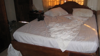 Unser Zimmer in der Jasmine Lodge in Siem Reap