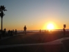 Sonnenuntergang am Venice Beach