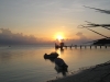 Sonnenuntergang auf Mana Island