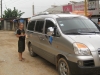 Unser Minibus nach Phonsavan