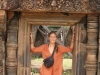 Christin in Banteay Srei