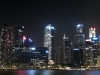 HDR-Aufnahme der Skyline Singapurs