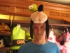 Erk mit Goofy-Hut in Disneyworld
