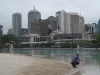 Kuenstlicher Strand Streets Beach in Brisbane